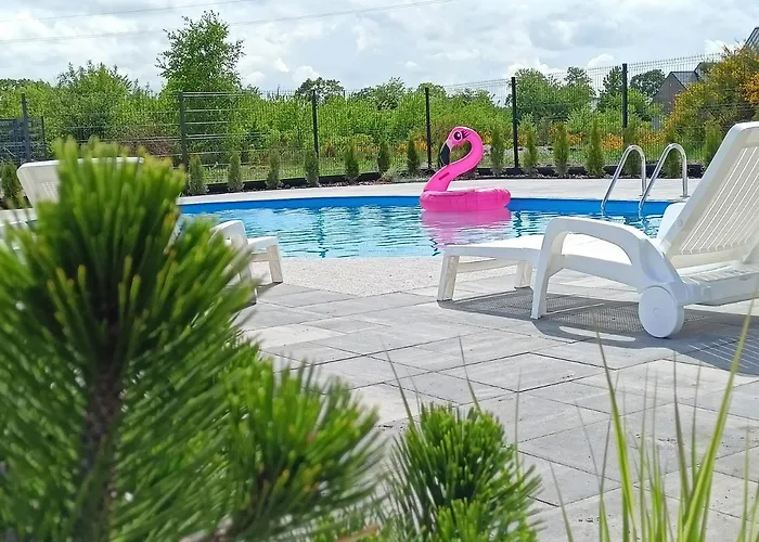 Slonce I Woda Caloroczne, Podgrzewany Basen, Balia Z Jacuzzi, Klimatyzacja, Bezplatny Parking 莱鲍