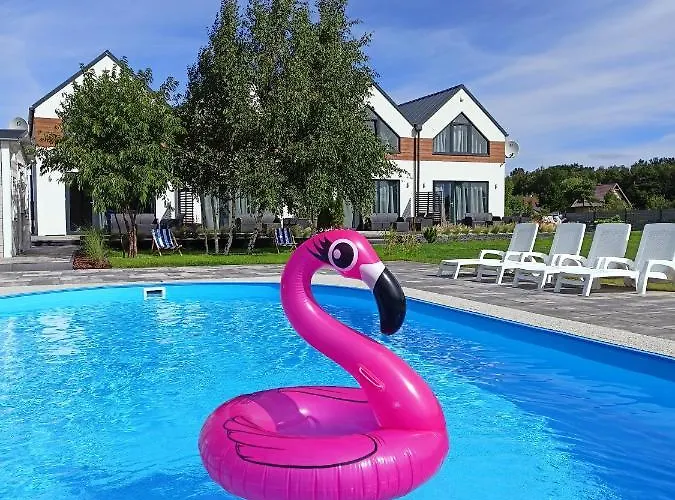 Apartment Slonce I Woda Caloroczne, Podgrzewany Basen, Balia Z Jacuzzi, Klimatyzacja, Bezplatny Parking Leba