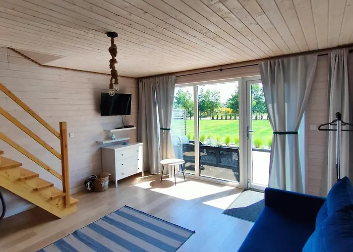 公寓 Slonce I Woda Caloroczne, Podgrzewany Basen, Balia Z Jacuzzi, Klimatyzacja, Bezplatny Parking 莱鲍